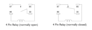 4 Pin Relay Wiring Diagram