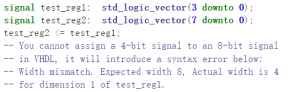 VHDL example code