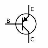 PNP transistor symbol