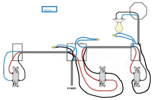 How to Wiring 4 way switch?