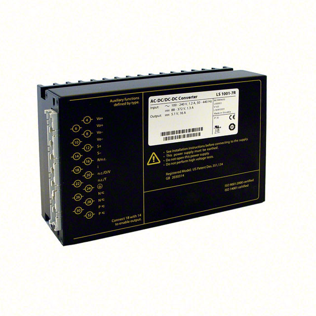 Bel Power Solutions_DS1601-9ERBG