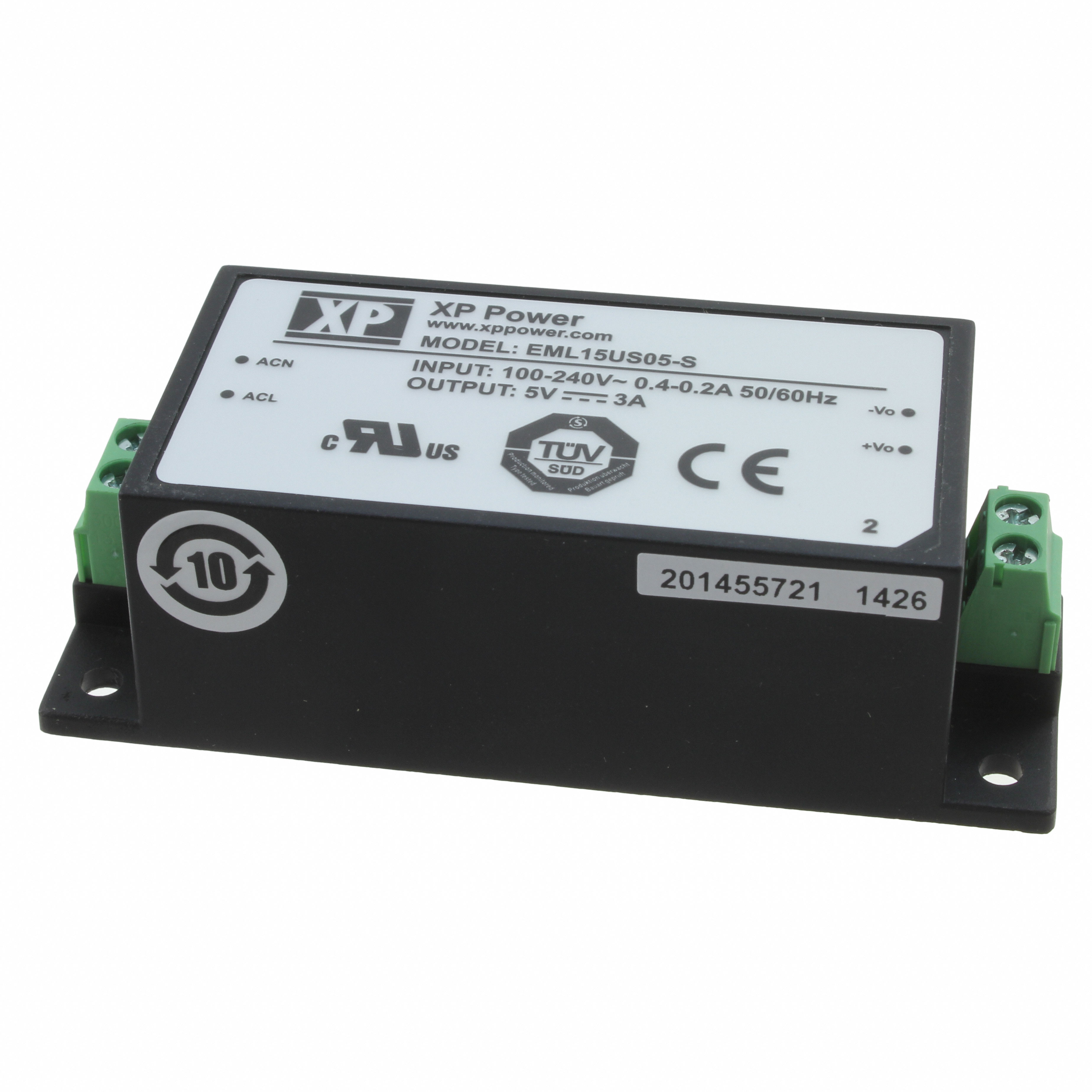 XP Power_EML15US09-S